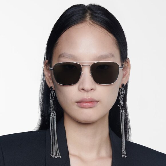 Saint Laurent Sl 309 Aviator Sunglasses - Picture 1 of 4